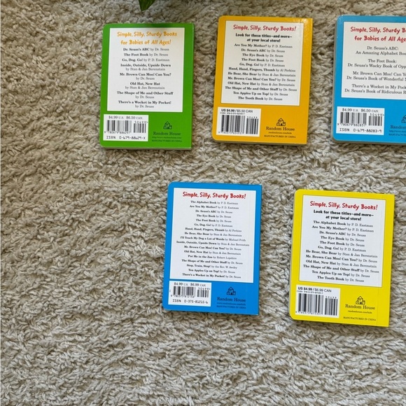 Dr. Seuss Bright and Early Box Set Lot used 5 books - Picture 6 of 7